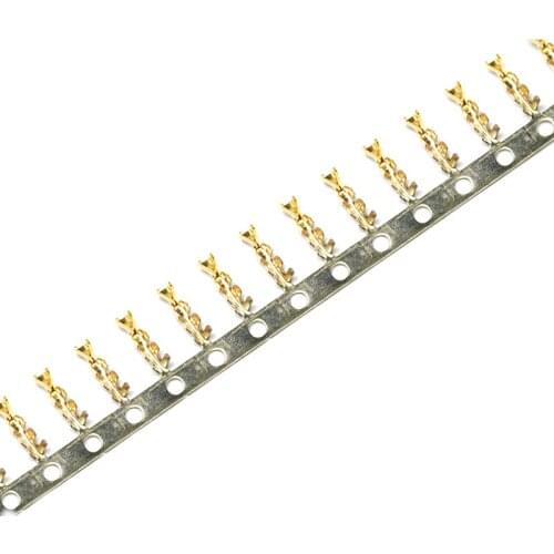 50PCS 100PCS 200PCS 2.0 2.0mm Connector Reed Cold Head Metal Jumper Wire Cable Terminal