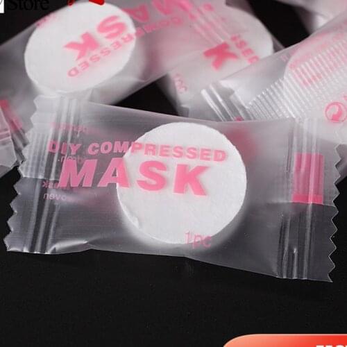 50pcs/bag Beauty Compressed Face Mask Cosmetics Disposable Facial Skin Care Makeup Tools