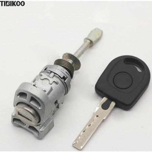 Car Lock Cyllinder for Volkswagen Touran Left Door Lock Core for VW Driving Door Auto Accessories