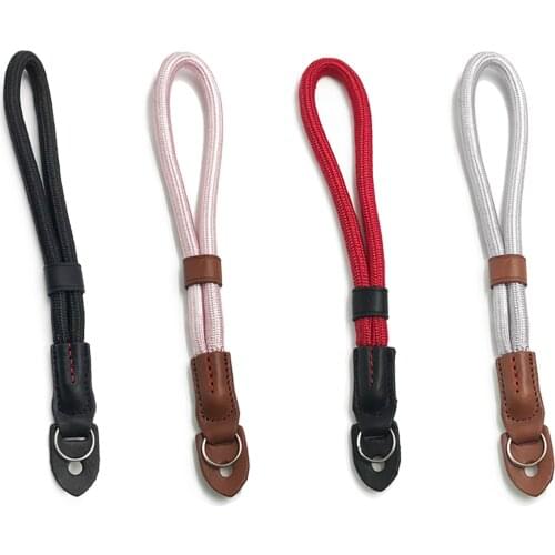 Besegad Handmade nylon Digital Camera Wrist Hand Strap Grip Braided Wristband For Canon Sony Leica Digital SLR Camera Belt