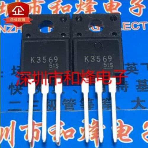 Free shipping 50PCS 2SK3569 K3569 TO-220F 600V 10A