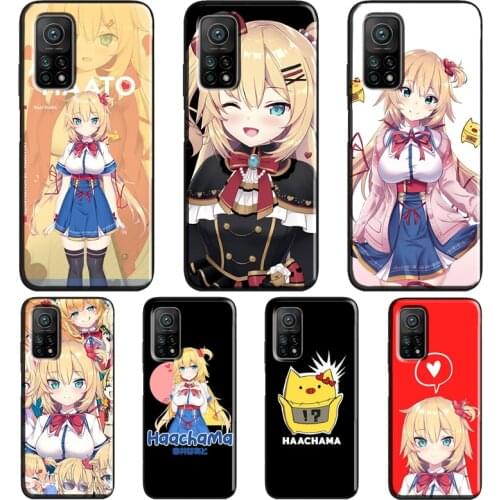 Akai Haato Haachama Hololive For Xiaomi Mi 10T Pro Mi Note 10 Lite 11 Ultra Case For POCO X3 Pro F3 F2 M3 Phone Cover