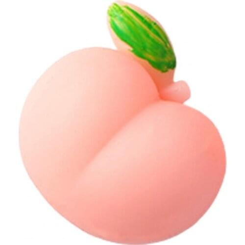 Decompression Peach Stretchy Stress Relieve Pink Phone Case Decompression Finger Pinch Peach for Girl