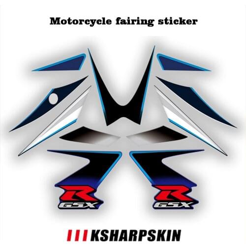For suzuki GSX-R1000 K5 2005-2006 GSX-R 1000 GSXR1000 High Quality Motorcycle Part Bod Sticker Kit High Adhesio Fairing Decal