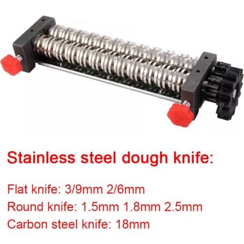 FOR-FKR Noodle Pressing Machine Stainless Steel Special Knife Carbon Steel Flat Knife Round Knife Replaceable