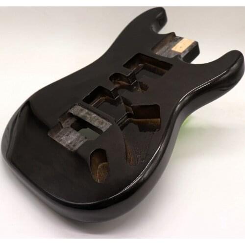 Electric guitar body strat ST guitar body st body metallic black wholesale
