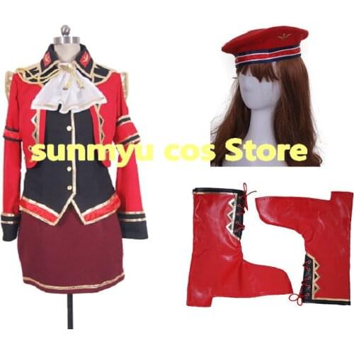 Sen no Hatou,Tsukisome no Kouki Elsa Vale Cosplay Costume,Custom Size Halloween Wholesale Good Quality