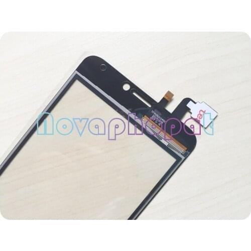 Novaphopat Black Screen For Ark Benefit M501 Touch Screen Glass Digitizer Sensor Sceen Replacement + tracking