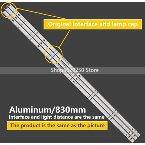 New and original LED backlight strip for 43lj5500 43lj5550 43uj6300