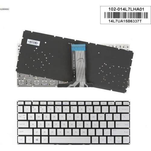 US QWERTY New Keyboard For HP ENVY 14-J 14-J000 Series Laptop Silver with Backlit