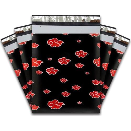 26x33cm/28x40cm Poly Mailers Clouds Printed Plastic Mailing Bag Thicken Shipping Packaging Bags Logistic Gift Courier Bag 100Pcs