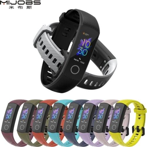 Strap For Huawei Honor Band 5 Smart Sport Band For Huawei Honor Band 4 Bracelet Silicone Wristband For Honor 5 Band Correa