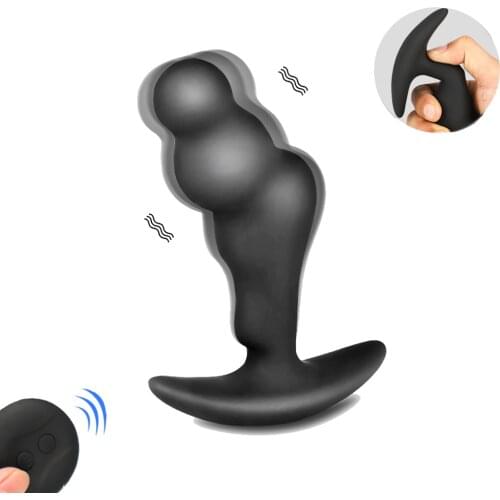 Sex Toys Masturbator for Men Anal Vibrator Prostate Massager Remote Control Anal Plug Powerful Motors Stimulation Patterns Butt
