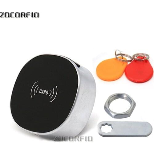 RFID 13.56MHZ Dry battery Cabinet Smart Drawer Locksafety electronic drawer lock/office drawer lock