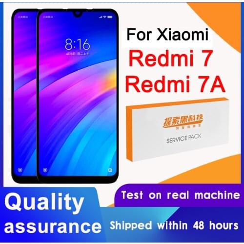 100% Tested 6.26'' Display Replacement For Xiaomi Redmi 7 LCD Touch Screen Digitizer Assembly For 5.45'' Redmi 7A LCD Display