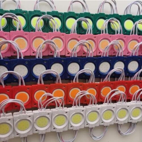 Led Module 12V Cob Advertisement Design Signage backlit Waterproof IP65 White Red Green Blue Yellow Pink ad sign light
