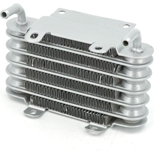 Free shipping Universal 8mm Aluminum Racing Car Motorcycle Diesel Gasolin Small Engines Fuel Oil Cooler