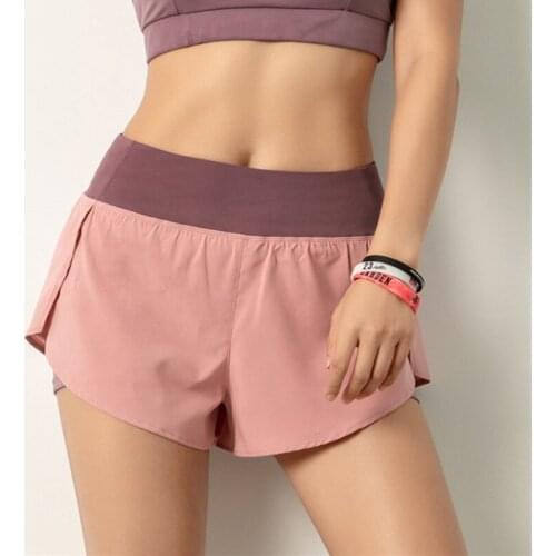 2020 Womens Large Size Sports Skirt Shorts High Waisted Yoga Pants Gym Leggings Sweatpants for Cycling Running Jogging Fitness