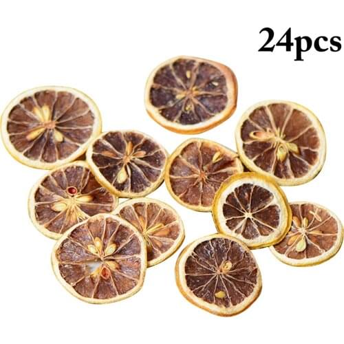 1 Pack Dried Lemon Slice Multipurpose Natural Dried Fruit For DIY Crafts Soap Making Manual DIY Material Accessories Supplies