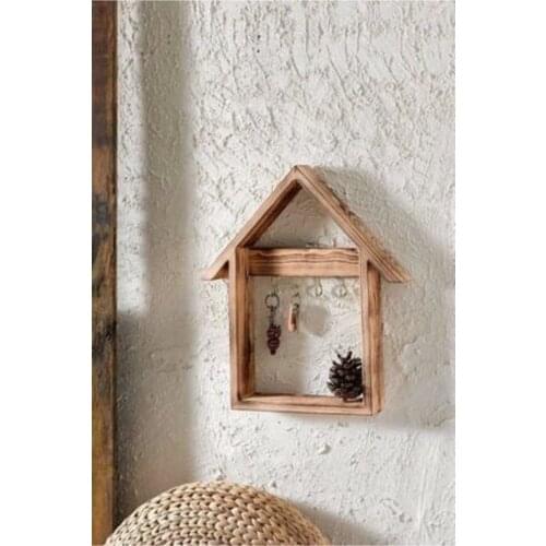 Natural Tree House Design Key Ring Rack