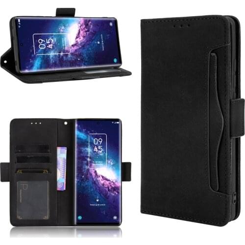 For TCL 20 Pro 5G Case 6.67 inch Multi-function card slot Leather Book Flip Design Wallet Cover For TCL20 Pro 5G Case