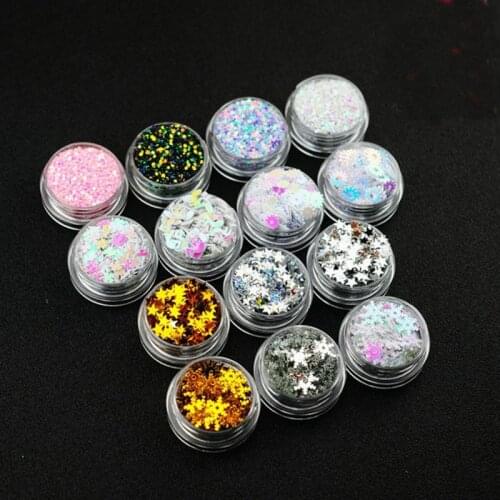 2017 New 3box/lot Multicolor Snowflake gearwheel music symbol stars material epoxy mold makeing jewelry filling for DIY jewelry