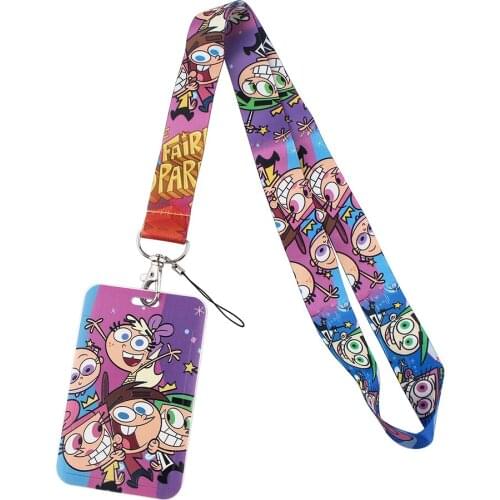 ER545 Cartoon Patron Saint Neck Strap Lanyard For Keys ID Card Mobile Phone Straps USB Badge Holder DIY Hang Rope Lariat Lanyard