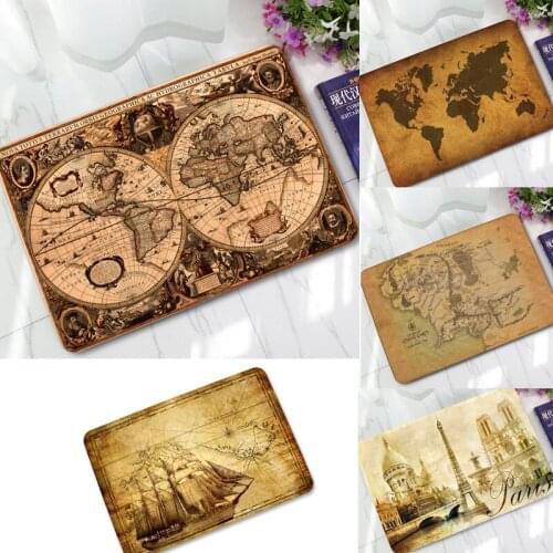World Maps Carpet For Living Room 3D Print Home Decoration Bedroom Soft Sofa Rug