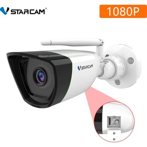 Vstarcam 1080P IP Camera Outdoor Bullet Wifi Camera AI Humanoid Detect IP66 Waterproof IR Night Audio Reception CCTV Camera