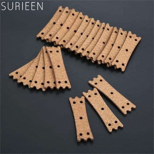 20 Pcs Hunting Microfiber Leather Slingshot Pouches Pouch For Outdoor Shooting Catapults Sling Shots Bow Replacements 62*14*18mm