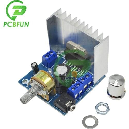 TDA7297 Amplifier Board Class B 15W+15W 2.0 Channel Stereo Audio AMP with Volume Control For Speaker DIY Kit