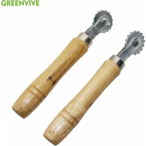 New Beekeeping Tools Wheel Bee Embedder Portable Metal Honey Wire Embedder Outdoor Garden Supplies QSK