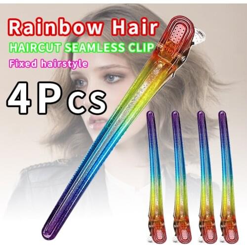 Professional Fixed Hairstyle Womens Hair Clip Hairdressing Salon Hair Clips Flat Duck Mouth Clips For Hair Modeling Tools