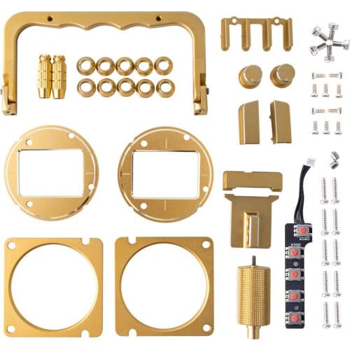 RadioMaster TX16S Replacement Front Case Gold Original CNC Upgrade Part Set