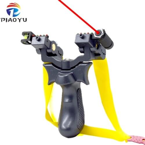 New Resin Slingshot Rotating Catapult Head High Precision Outdoor Hunting Shooting Slingshots with Flat Rubber Band