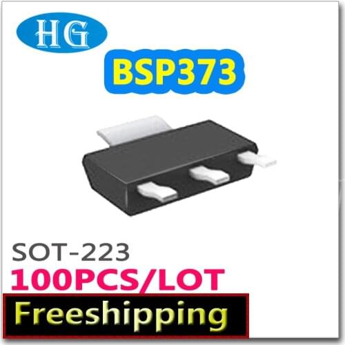 Smd BSP373 100pcs/lot SOT223 N-channel 100V 1.7A pdf inside mosfet