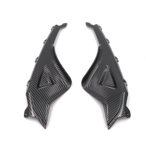 Carbon Fiber Paint Side Air Duct Cover Fairing Insert For Aprilia RS4 125 RS4125 2006 - 2011