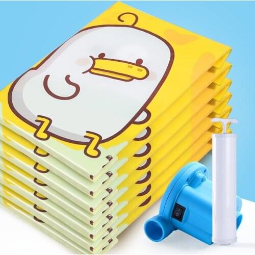 Vacuum Compression Bag Large Quilt Storage Clothing Household Air Exhausting Clothes Finishing Bag High Quality and Durable