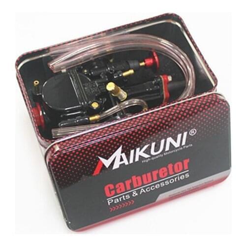 High Quality 28mm Carburetor Motorcycle 28 30 32 34 Mm Carburador Mikuni Universal Carburetor Parts Scooters With Power Jets