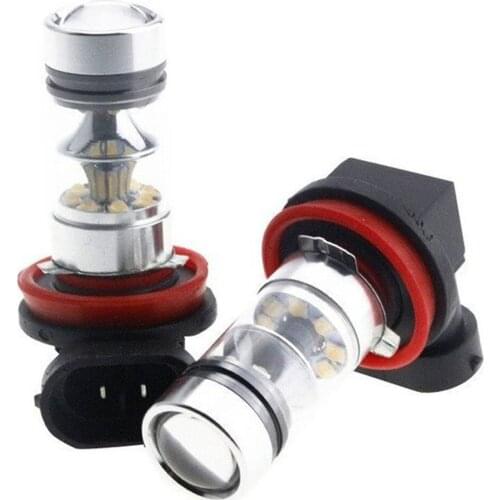 2pcs Car Led Fog Light H11 100w High Power Led Anti Fog Lamp Fog Light Bulbs For Cars Trucks Fog Light Bulbs