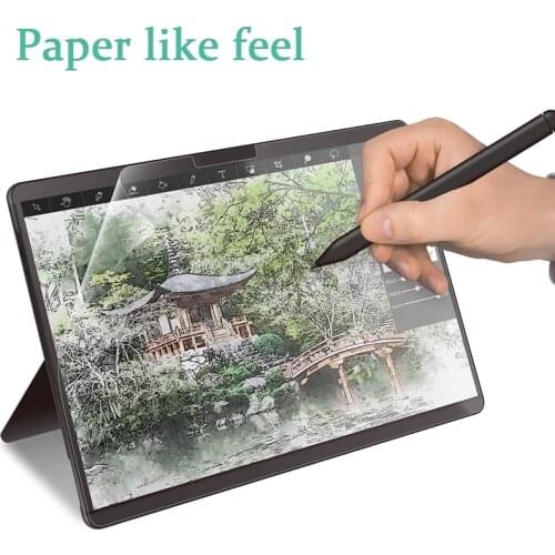 PET Anti-Glare Painting Film For Microsoft Surface Pro 7 Go Go2 Pro X Pro 5 6 Paper like Screen Protector Protection Film Matte