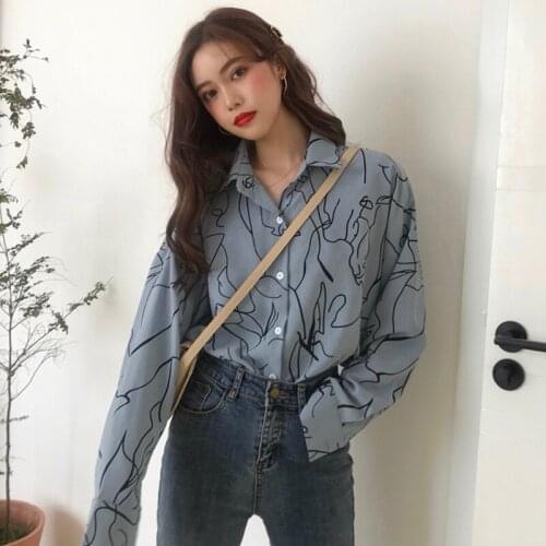 Cheap wholesale 2019 new Spring Summer Autumn Hot selling womens fashion casual ladies work Shirts BW30