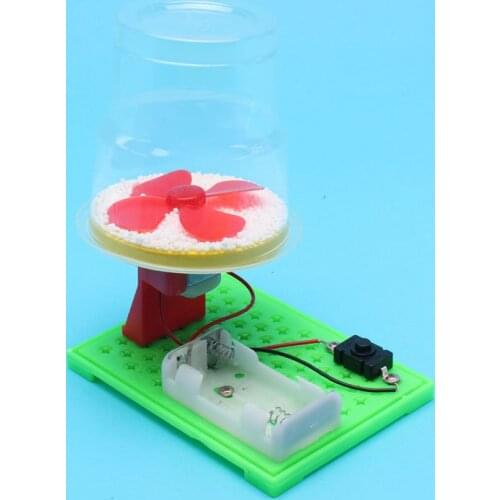 Electric snow science experimental equipment toy science and technology small production invention manual DIY material bag