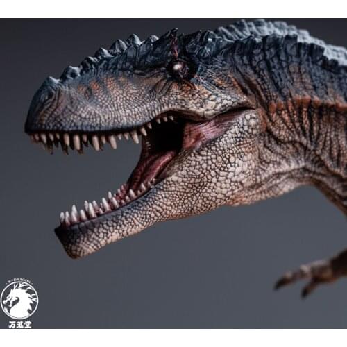 In Stock W-Dragon Giganotosaurus Tyrannosaurus Rex Dinosaur Toy Model Sculpture Museum Collection 1/35
