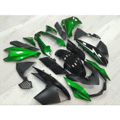 Fairing Kits for Kawasaki Z1000 2010 - 2013 STREET EDITION Green Black Body Kits Z 1000 2013 Fairings Z 1000 2010