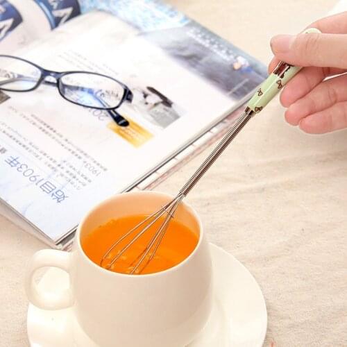Stainless Steel Egg Whisk Mixer Cartoon Handle Eggs Beater Kitchen Baking Whipping Tools WXV Sale
