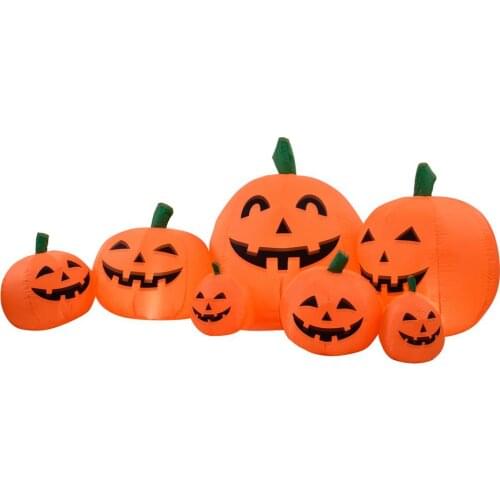 Halloween Pumpkin Model Inflatable Durable Festival Decoration Ghost Festival Fast Inflatable Model