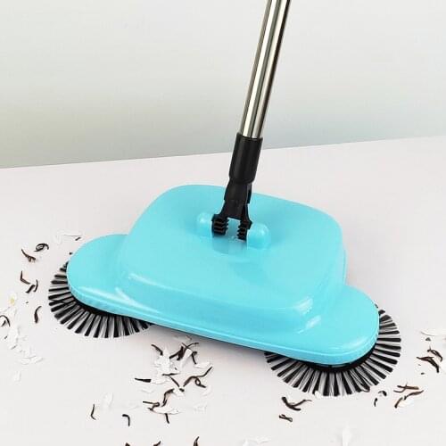 Office Dust Hand Push Sweeper Cleaning Machine Brushes Room Hand Push Sweeper Vacuum Cleaner Stofzuiger Household Items DF50HPS