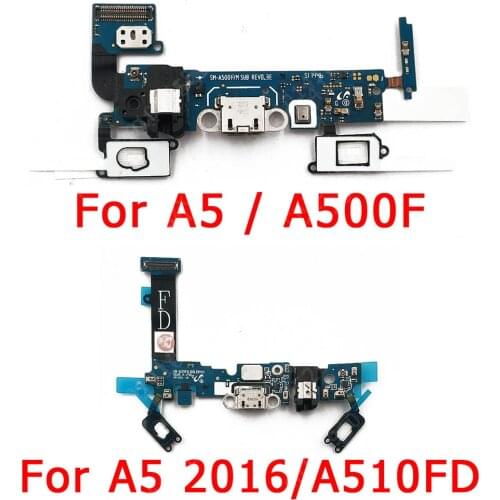 Original Charging Port For Samsung Galaxy A5 2016 Charge Board USB Connector PCB Socket Flex Mic Replacement Repair Spare Parts