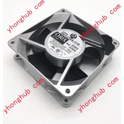 ORIX MU1238A-51B AC 230V 16W 120x120x38mm Server Cooling Fan